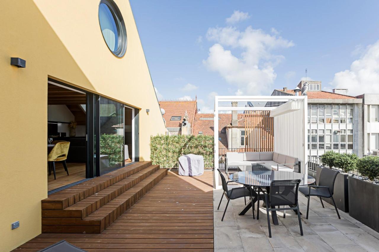Downtown Duplex W/ Amazing Terrace By Lovelystay OOporto Esterno foto